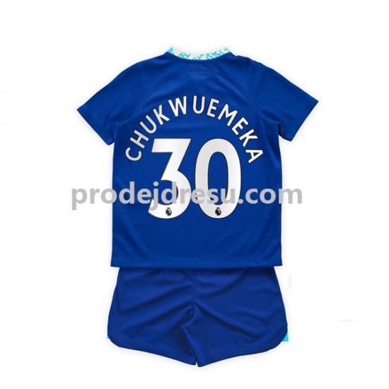 Chelsea Dresy Fotbal Chukwuemeka 30 Dětský Domácí 2022-2023 Krátký rukáv
