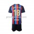FC Barcelona Dresy Fotbal Jordi Alba 18 Dětský Domácí 2022-2023 Krátký rukáv