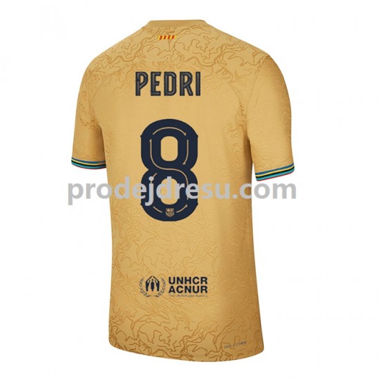 FC Barcelona Dresy Fotbal Pedri 8 Muž Venkovní 2022-2023 Krátký rukáv