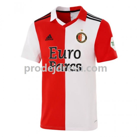 Feyenoord Rotterdam Dresy Fotbal Muž Domácí 2022-2023 Krátký rukáv