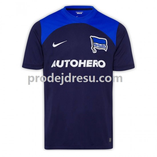 Hertha BSC Dresy Fotbal Muž Venkovní 2022-2023 Krátký rukáv