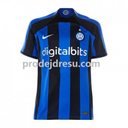 Inter Milán Dresy Fotbal Muž Domácí 2022-2023 Krátký rukáv
