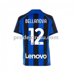 Inter Milán Dresy Fotbal Raoul Bellanova 12 Muž Domácí 2022-2023 Krátký rukáv