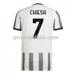 Juventus Dresy Fotbal Chiesa 7 Muž Domácí 2022-2023 Krátký rukáv