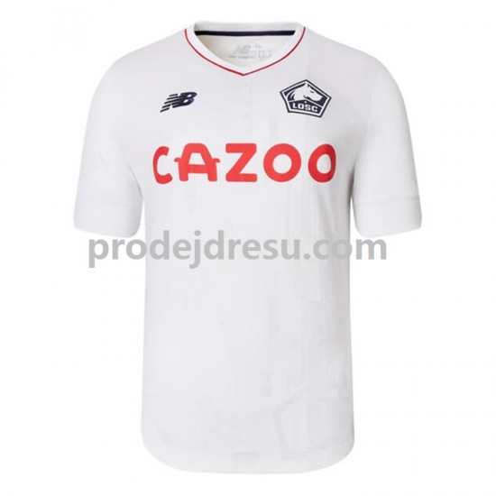 LOSC Lille Dresy Fotbal Muž Venkovní 2022-2023 Krátký rukáv