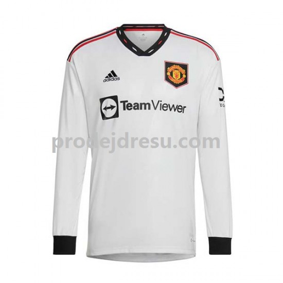 Manchester United Dresy Fotbal Muž Venkovní 2022-2023 Dlouhý rukáv