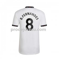 Manchester United Dresy Fotbal Bruno Fernandes 8 Muž Venkovní 2022-2023 Krátký rukáv