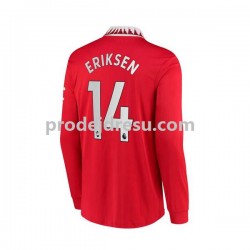 Manchester United Dresy Fotbal Christian Eriksen 14 Muž Domácí 2022-2023 Dlouhý rukáv
