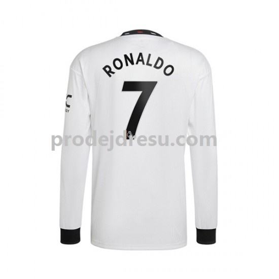 Manchester United Dresy Fotbal Ronaldo 7 Muž Venkovní 2022-2023 Dlouhý rukáv