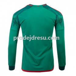 Mexiko Dresy Fotbal Muž Domácí World Cup 2022 Dlouhý rukáv