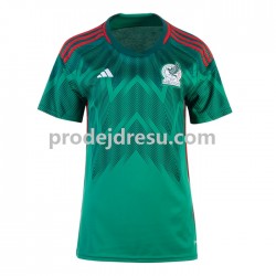 Mexiko Dresy Fotbal Žena Domácí 2022-2023 Krátký rukáv
