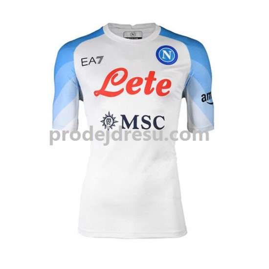 SSC Neapol Dresy Fotbal Muž Venkovní 2022-2023 Krátký rukáv