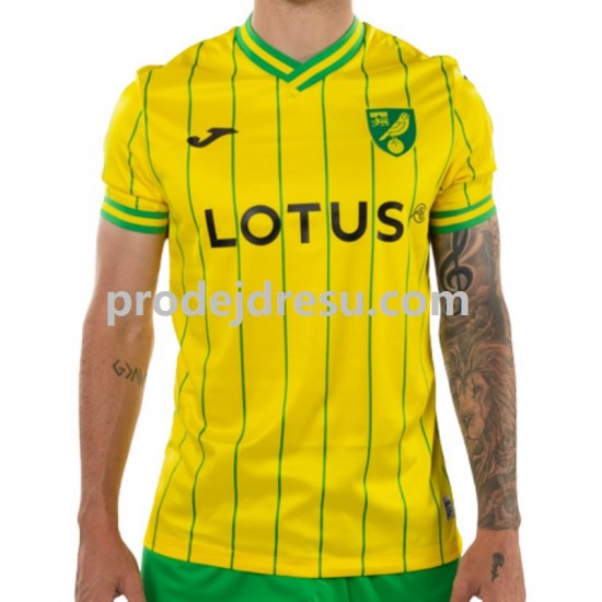 Norwich City Dresy Fotbal Muž Domácí 2022-2023 Krátký rukáv