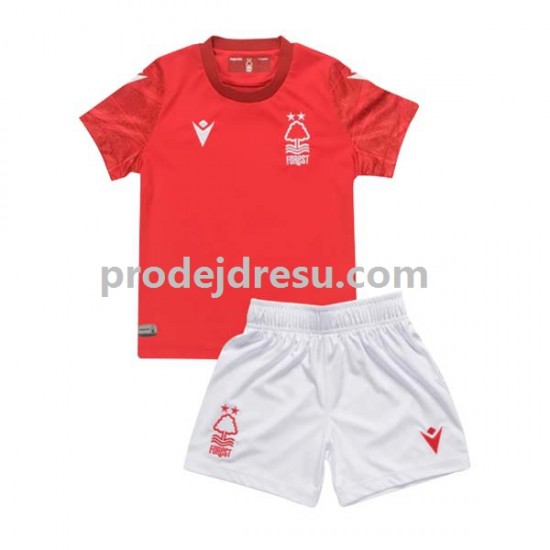 Nottingham Forest Dresy Fotbal Dětský Domácí 2022-2023 Krátký rukáv