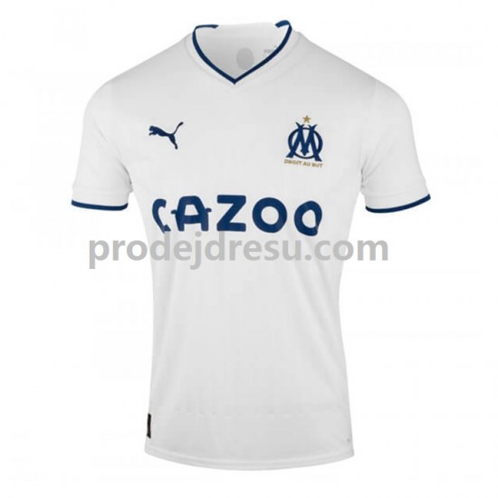 Olympique Marseille Dresy Fotbal Muž Domácí 2022-2023 Krátký rukáv