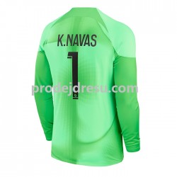 Paris Saint-Germain Dresy Fotbal K.Navas 1 Brankářské Muž Domácí 2022-2023 Dlouhý rukáv