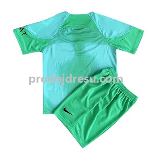 Paris Saint-Germain Dresy Fotbal Brankářské Dětský Domácí 2022-2023 Krátký rukáv