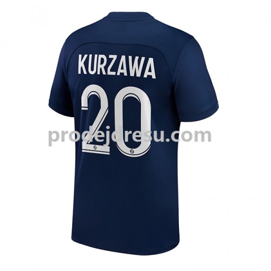 Paris Saint-Germain Dresy Fotbal Kurzawa 20 Muž Domácí 2022-2023 Krátký rukáv