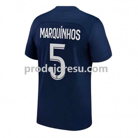 Paris Saint-Germain Dresy Fotbal Marquinhos 5 Muž Domácí 2022-2023 Krátký rukáv
