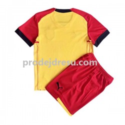 RC Lens Dresy Fotbal Dětský Domácí 2022-2023 Krátký rukáv
