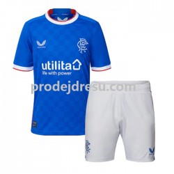 Rangers Dresy Fotbal Dětský Domácí 2022-2023 Krátký rukáv