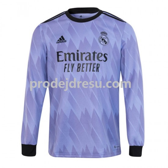 Real Madrid Dresy Fotbal Muž Venkovní 2022-2023 Dlouhý rukáv