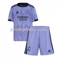 Real Madrid Dresy Fotbal Dětský Venkovní 2022-2023 Krátký rukáv
