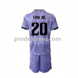 Real Madrid Dresy Fotbal Vinicius Junior 20 Dětský Venkovní 2022-2023 Krátký rukáv
