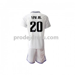 Real Madrid Dresy Fotbal Vinicius Junior 20 Dětský Domácí 2022-2023 Krátký rukáv