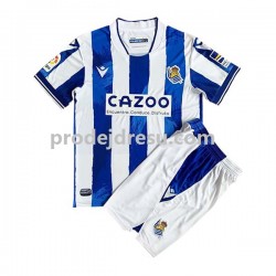 Real Sociedad Dresy Fotbal Dětský Domácí 2022-2023 Krátký rukáv