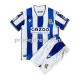 Real Sociedad Dresy Fotbal Dětský Domácí 2022-2023 Krátký rukáv
