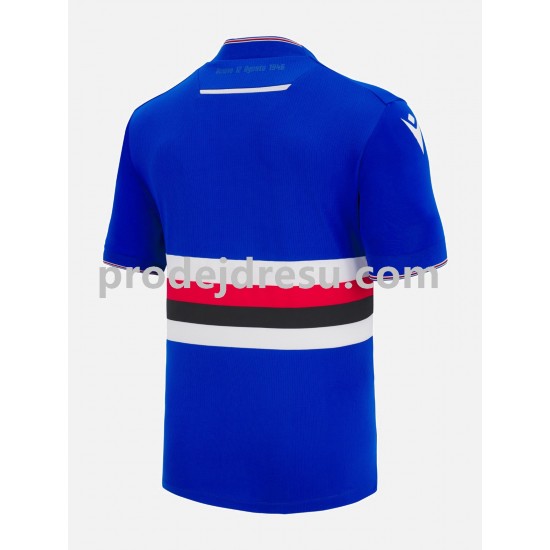 Sampdoria Dresy Fotbal Muž Domácí 2022-2023 Krátký rukáv