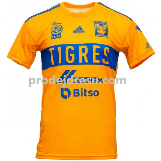 Tigres UANL Dresy Fotbal Muž Domácí 2022-2023 Krátký rukáv
