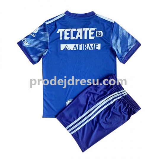 Tigres UANL Dresy Fotbal Dětský Venkovní 2022-2023 Krátký rukáv