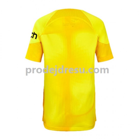 Tottenham Hotspur Dresy Fotbal Brankářské Muž Domácí 2022-2023 Krátký rukáv