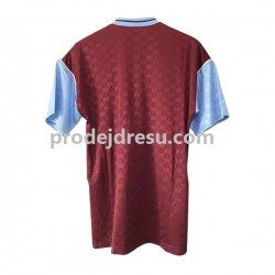West Ham United Dresy Fotbal Retro Muž Domácí 1989-1990 Krátký rukáv