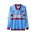 West Ham United Dresy Fotbal Retro Muž Domácí 1995-1996 Dlouhý rukáv