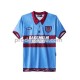West Ham United Dresy Fotbal Retro Muž Domácí 1995-1996 Krátký rukáv