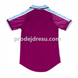 West Ham United Dresy Fotbal Retro Muž Domácí 1999-2001 Krátký rukáv