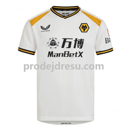 Wolverhampton Wanderers Dresy Fotbal Muž Alternativní 2022-2023 Krátký rukáv