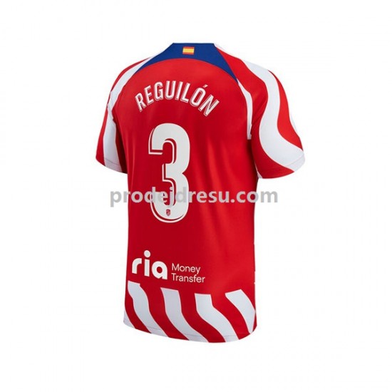 Atlético Madrid Dresy Fotbal Sergio Reguilon 3 Muž Domácí 2022-2023 Krátký rukáv