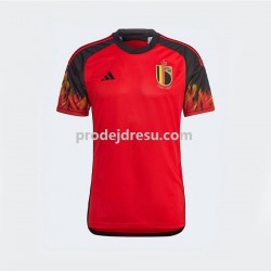 Belgie Dresy Fotbal Muž Domácí World Cup 2022 Krátký rukáv