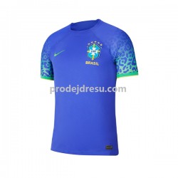 Brazílie Dresy Fotbal Muž Venkovní World Cup 2022 Krátký rukáv