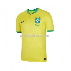 Brazílie Dresy Fotbal Muž Domácí World Cup 2022 Krátký rukáv