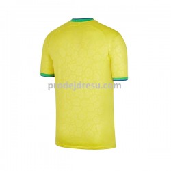 Brazílie Dresy Fotbal Muž Domácí World Cup 2022 Krátký rukáv