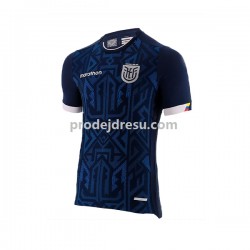 Ekvádor Dresy Fotbal Muž Venkovní World Cup 2022 Krátký rukáv