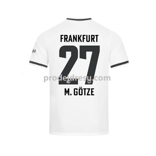 Eintracht Frankfurt Dresy Fotbal Mario Gotze Muž Domácí 2022-2023 Krátký rukáv