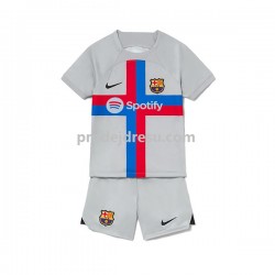 FC Barcelona Dresy Fotbal Dětský Alternativní 2022-2023 Krátký rukáv