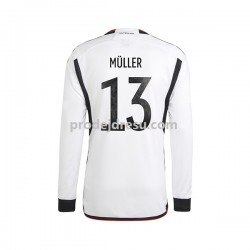 Německo Dresy Fotbal Thomas Muller 13 Muž Domácí World Cup 2022 Dlouhý rukáv