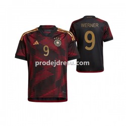 Německo Dresy Fotbal Timo Werner 9 Muž Venkovní World Cup 2022 Krátký rukáv